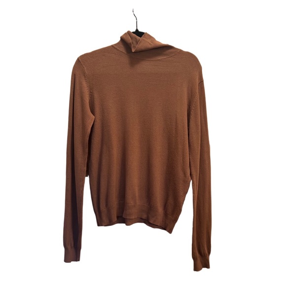 HM Camel Tan Turtleneck Sweater - Picture 1 of 8